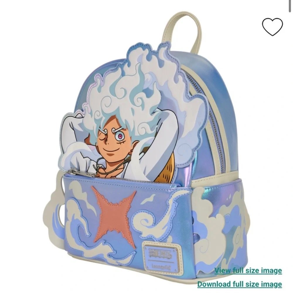 Loungefly NYCC Limited Edition ONE PIECE GEAR5 Luffy Glow Cosplay Mini Backpack